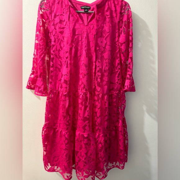 Nina Leopard pink dress size small - Picture 2 of 7